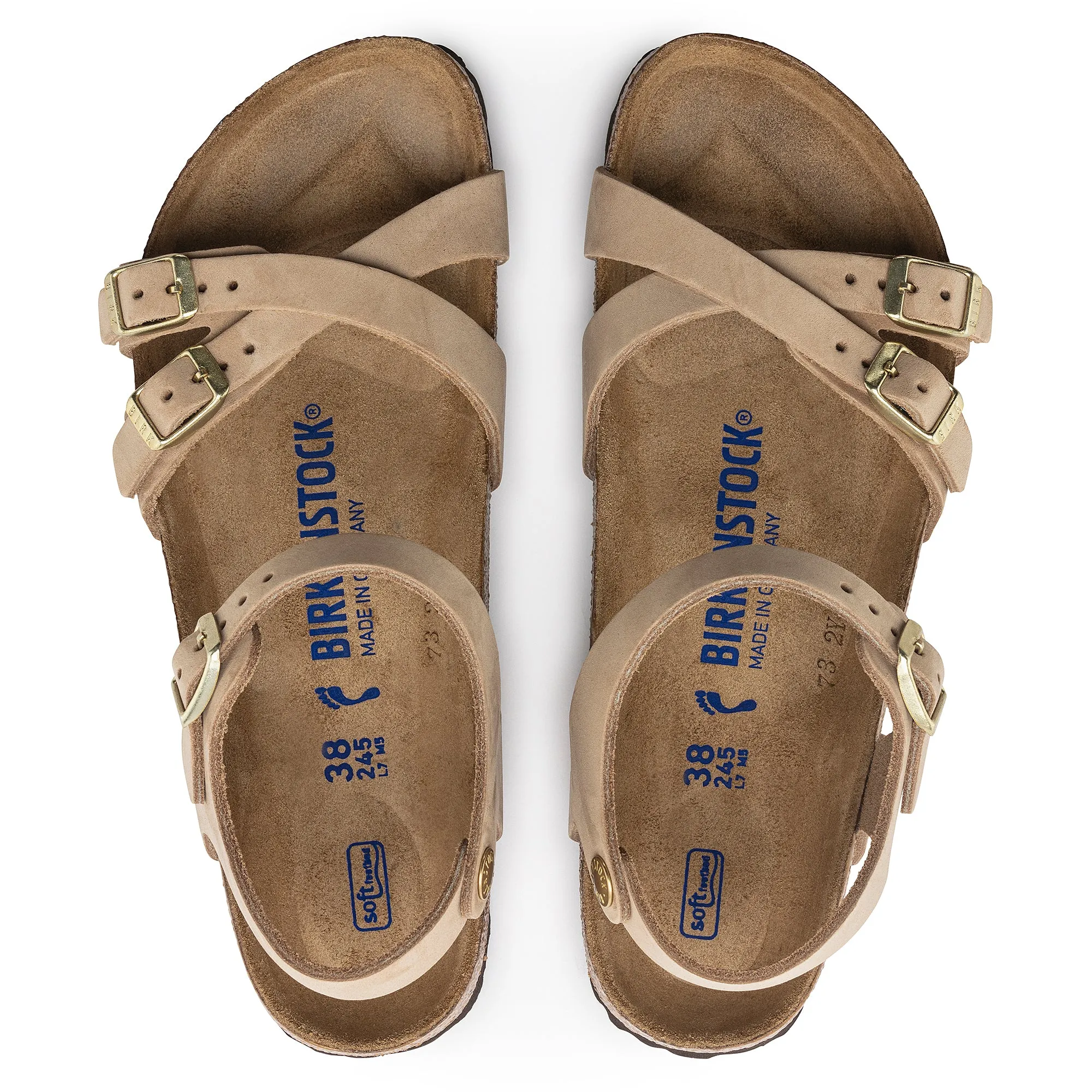 Birkenstock Kumba Soft Footbed Nubuck Leather Women's