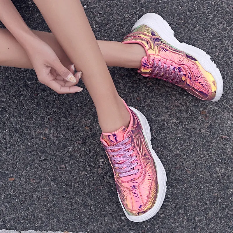 Bright Printed Sneakers