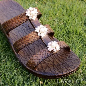 Brown Jaya Pearl Jandals® - Pali Hawaii