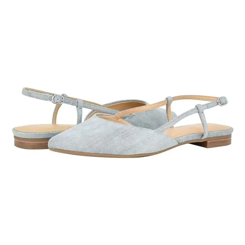 Calvin Klein Women's Stephany3 Ballet Flat, Milk 150, 11