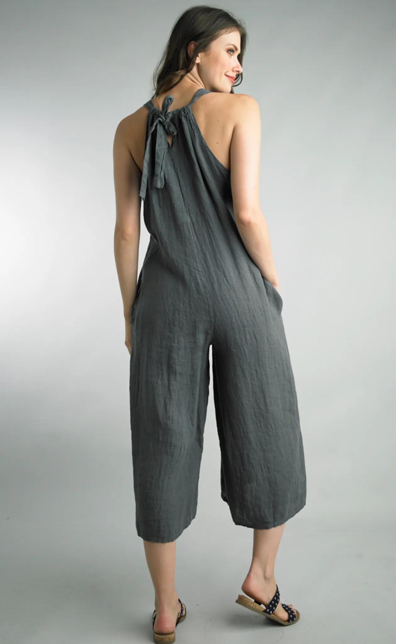 Charocal Linen Jumpsuit