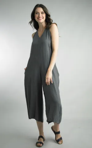 Charocal Linen Jumpsuit