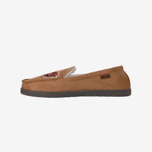 Chicago Bears Beige Moccasin Slipper