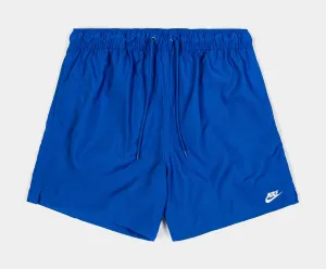 Club Flow Woven Mens Shorts (Blue)