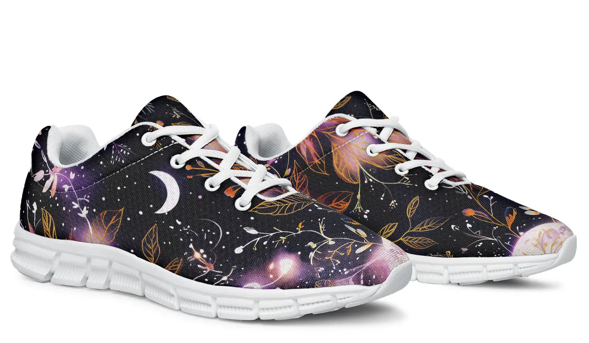 Cosmic Petals Athletic Sneakers - Light Breathable and Comfortable Sports Shoes with Anti-Slip Soles