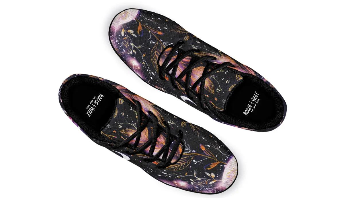 Cosmic Petals Athletic Sneakers - Light Breathable and Comfortable Sports Shoes with Anti-Slip Soles