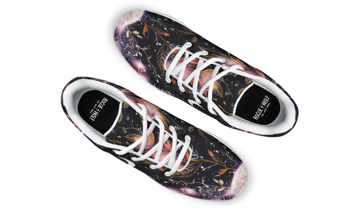 Cosmic Petals Athletic Sneakers - Light Breathable and Comfortable Sports Shoes with Anti-Slip Soles