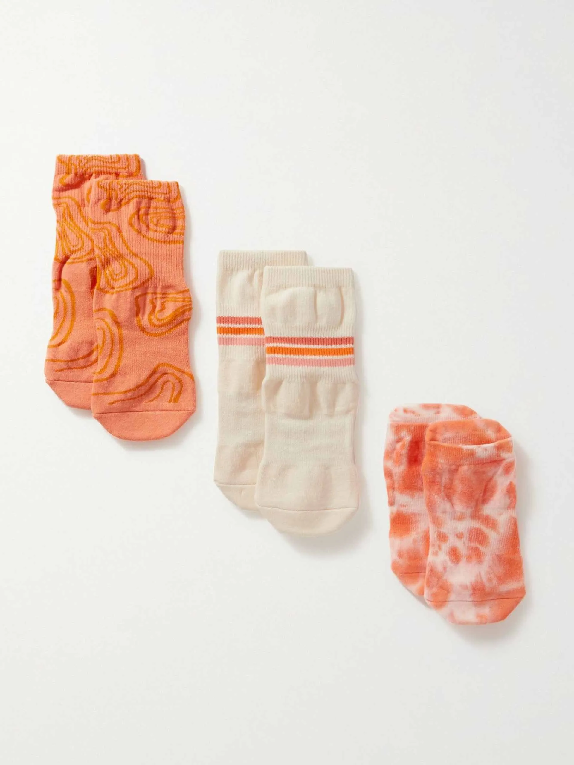 Cotton-blend socks (set of three)