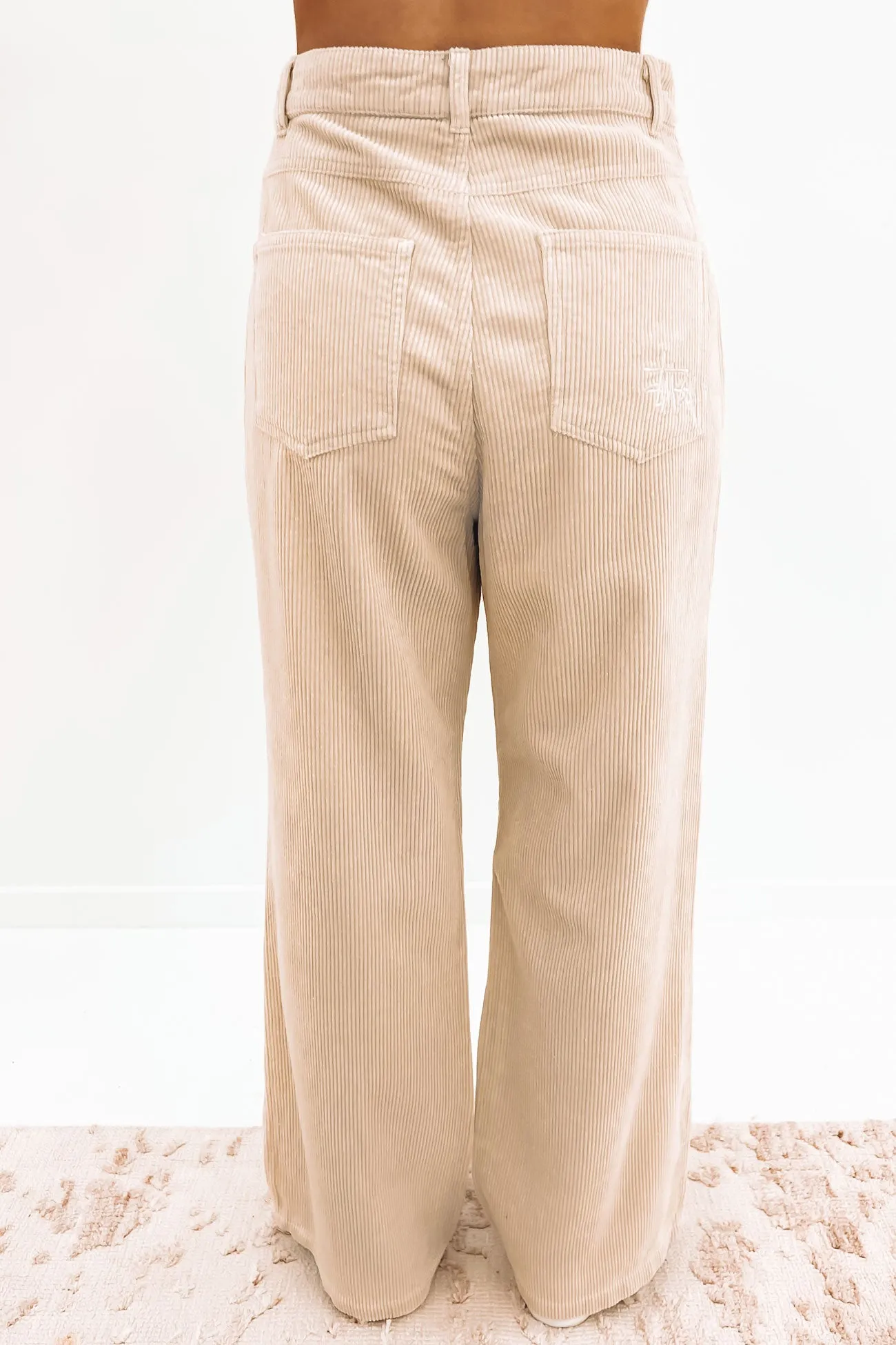 Eden Cord Pant Off White