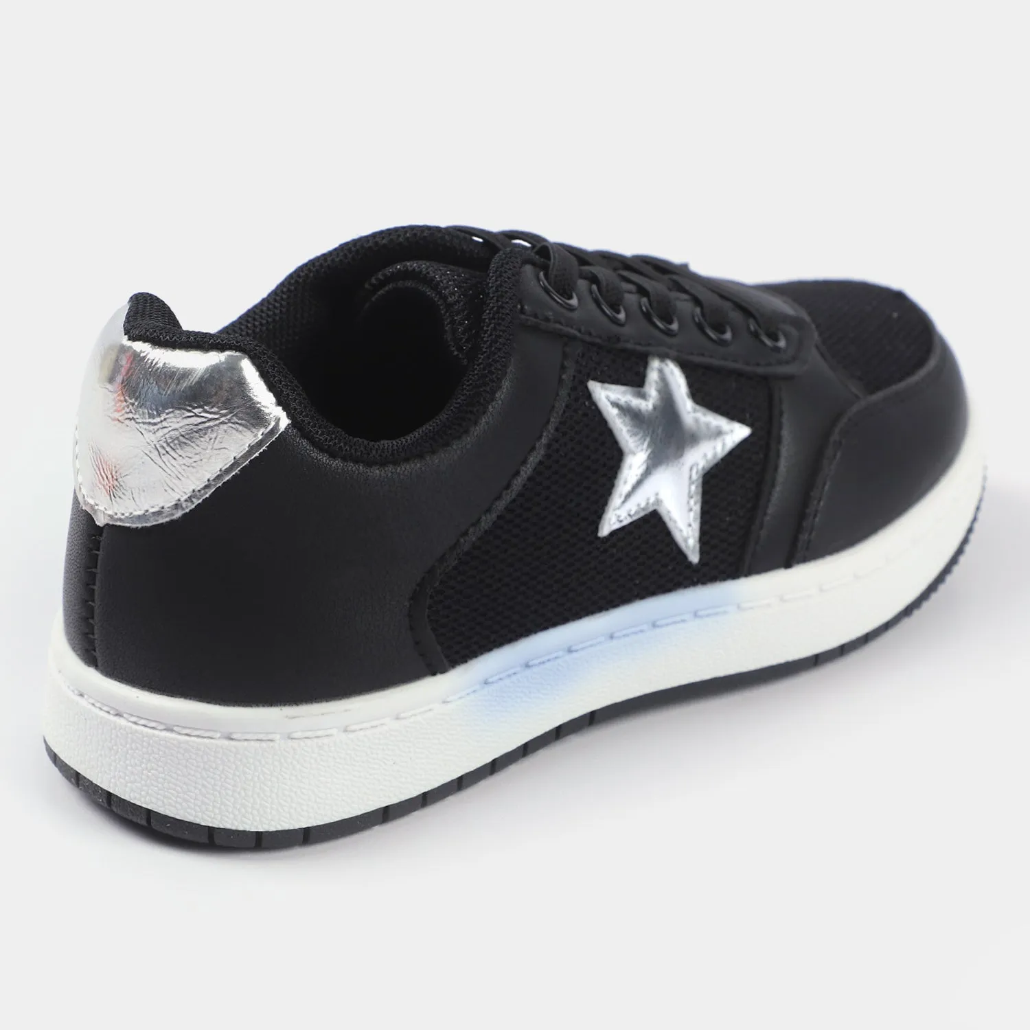 Girls Sneakers B528-3-BLACK