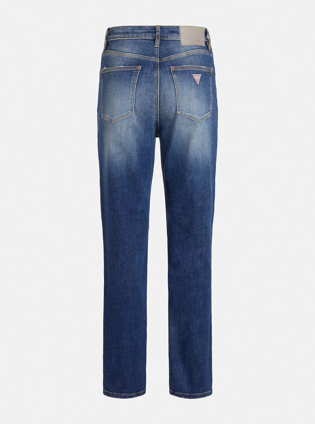 High-Rise Tapered Mom Denim Jeans In Vintage Mid Wash