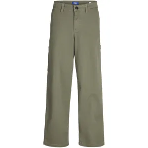 Jack & Jones Junior Dusty Olive Alex Co Carpenter Pants Noos