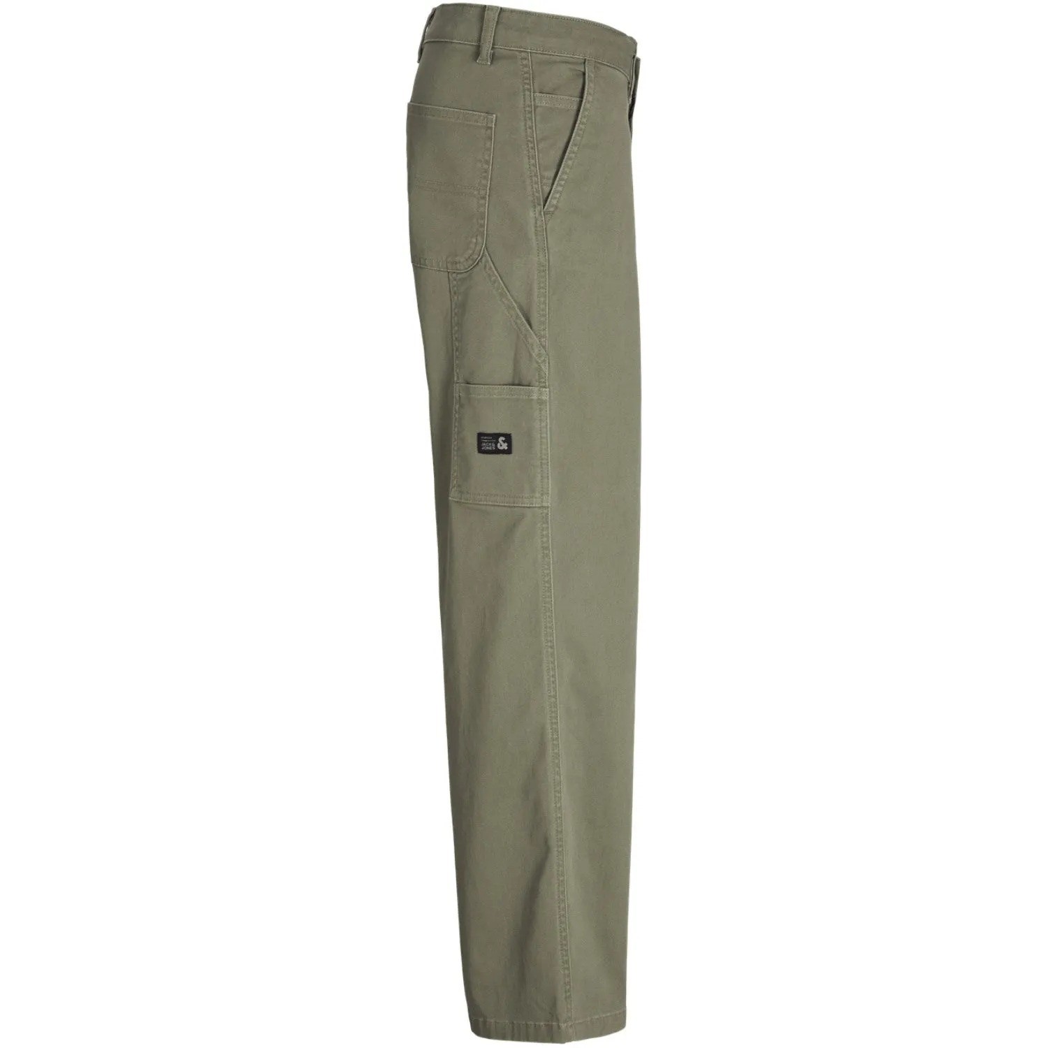 Jack & Jones Junior Dusty Olive Alex Co Carpenter Pants Noos