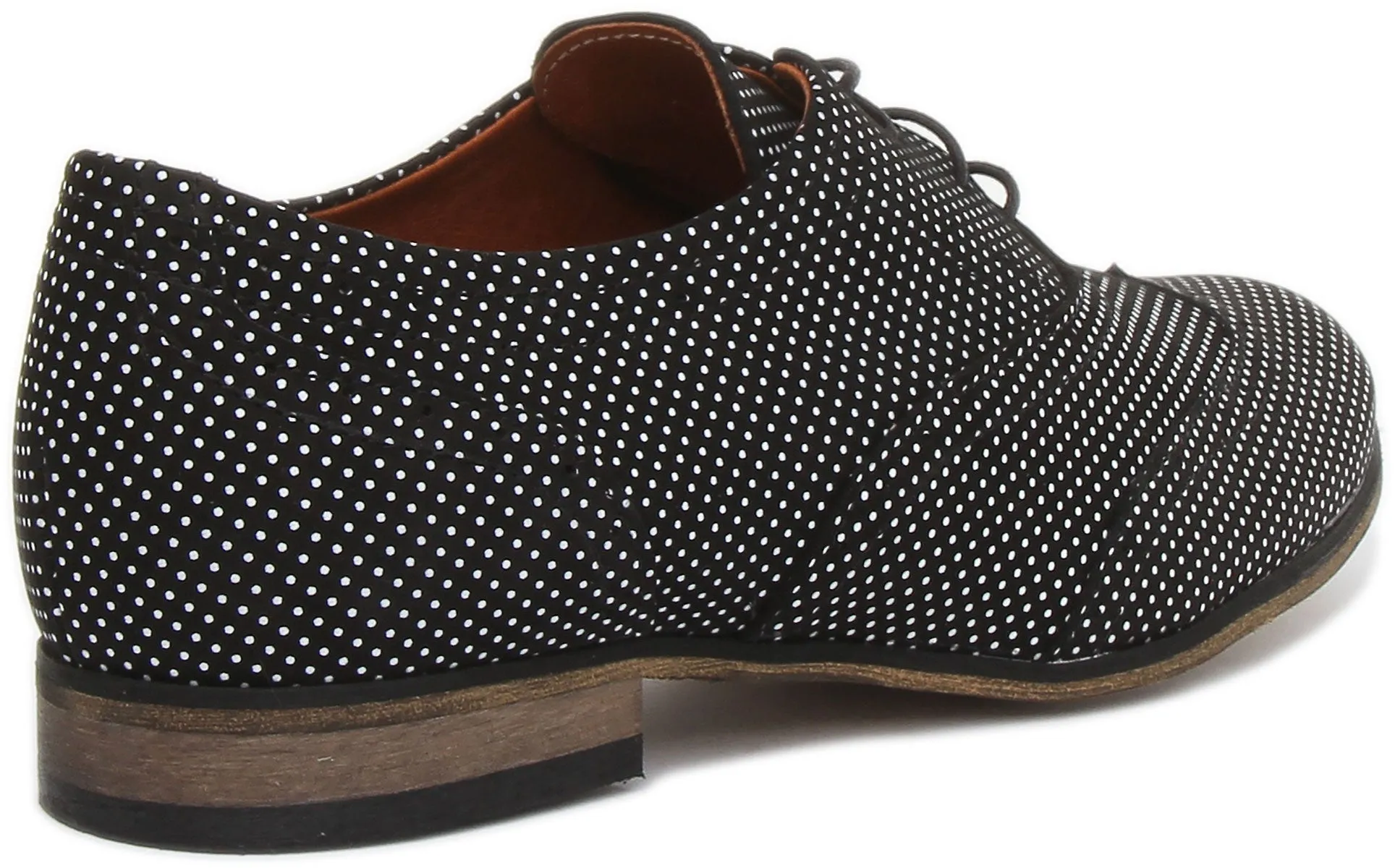 JUSTINREESS ENGLAND Kalina In Black Polka Dots For Women