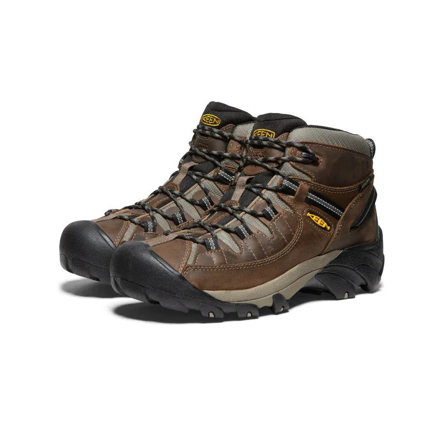 Keen Men's Targhee II Mid Waterproof Hiking Boots 1008418 shitake