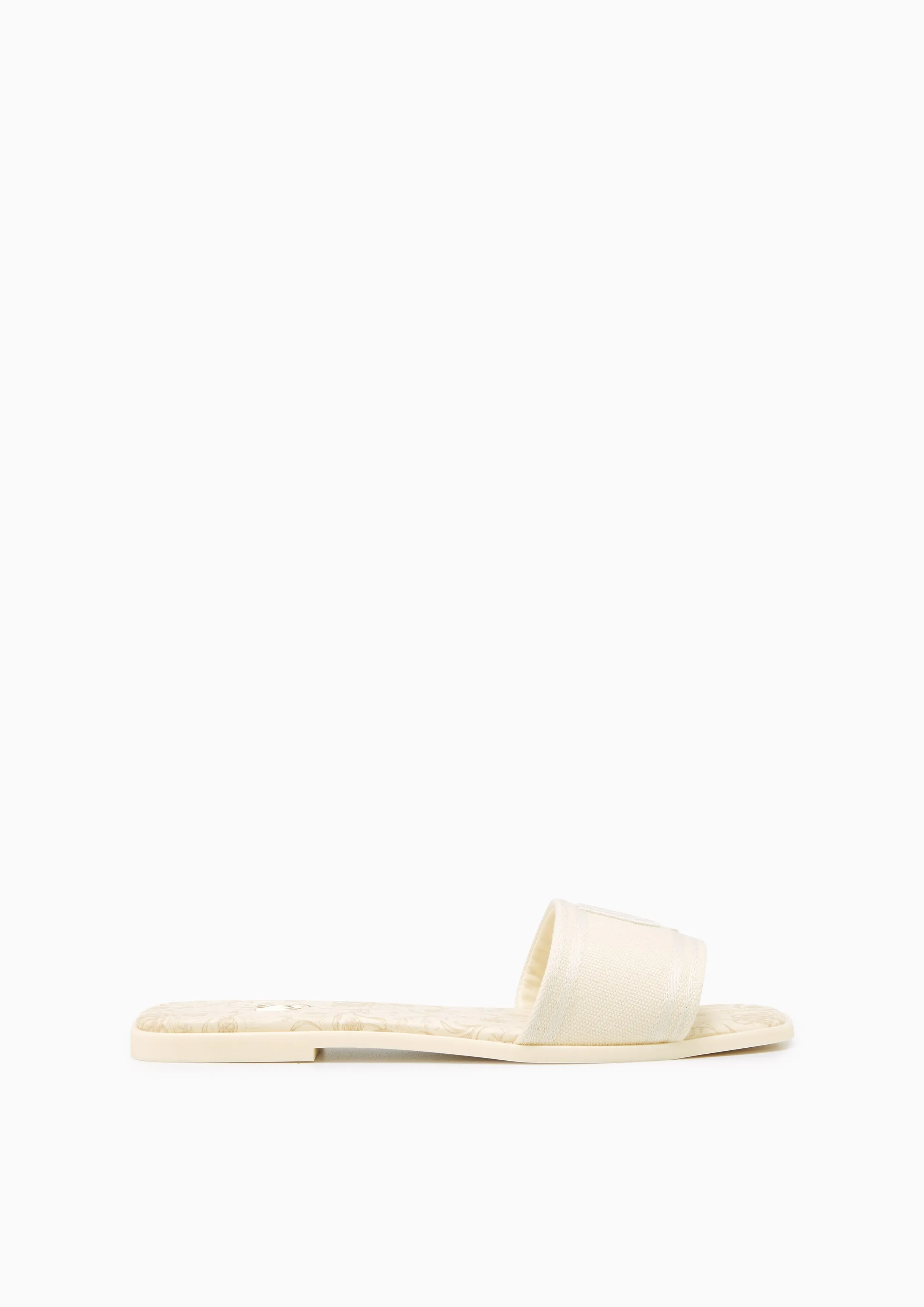 Maiden Flat Infinite Sandals Ivory