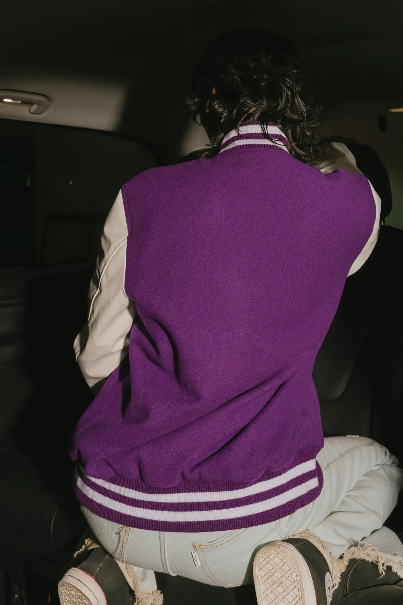 Mardi Gras Varsity Jacket