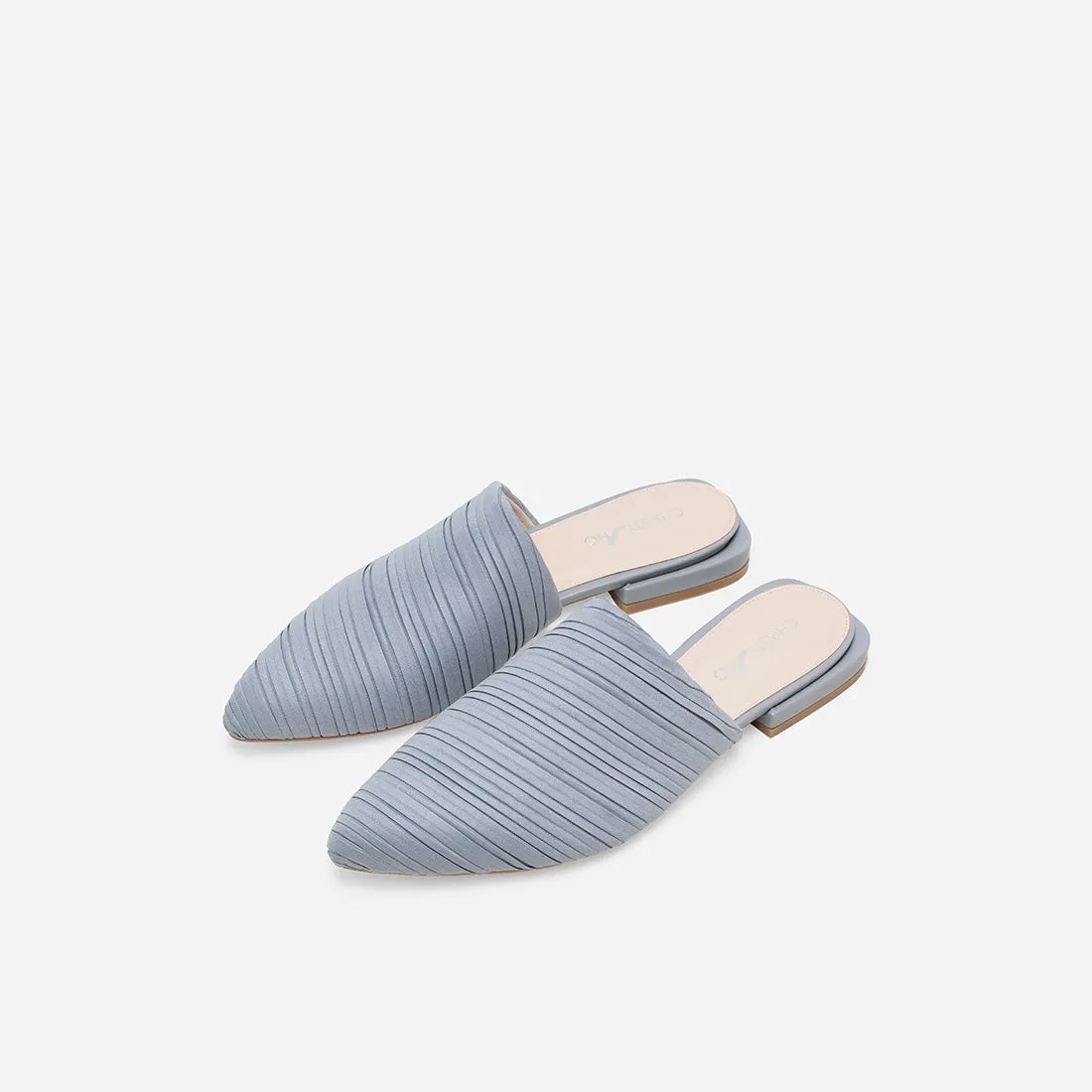 Mina Pleated Flats