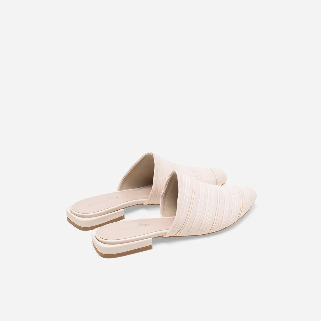 Mina Pleated Flats