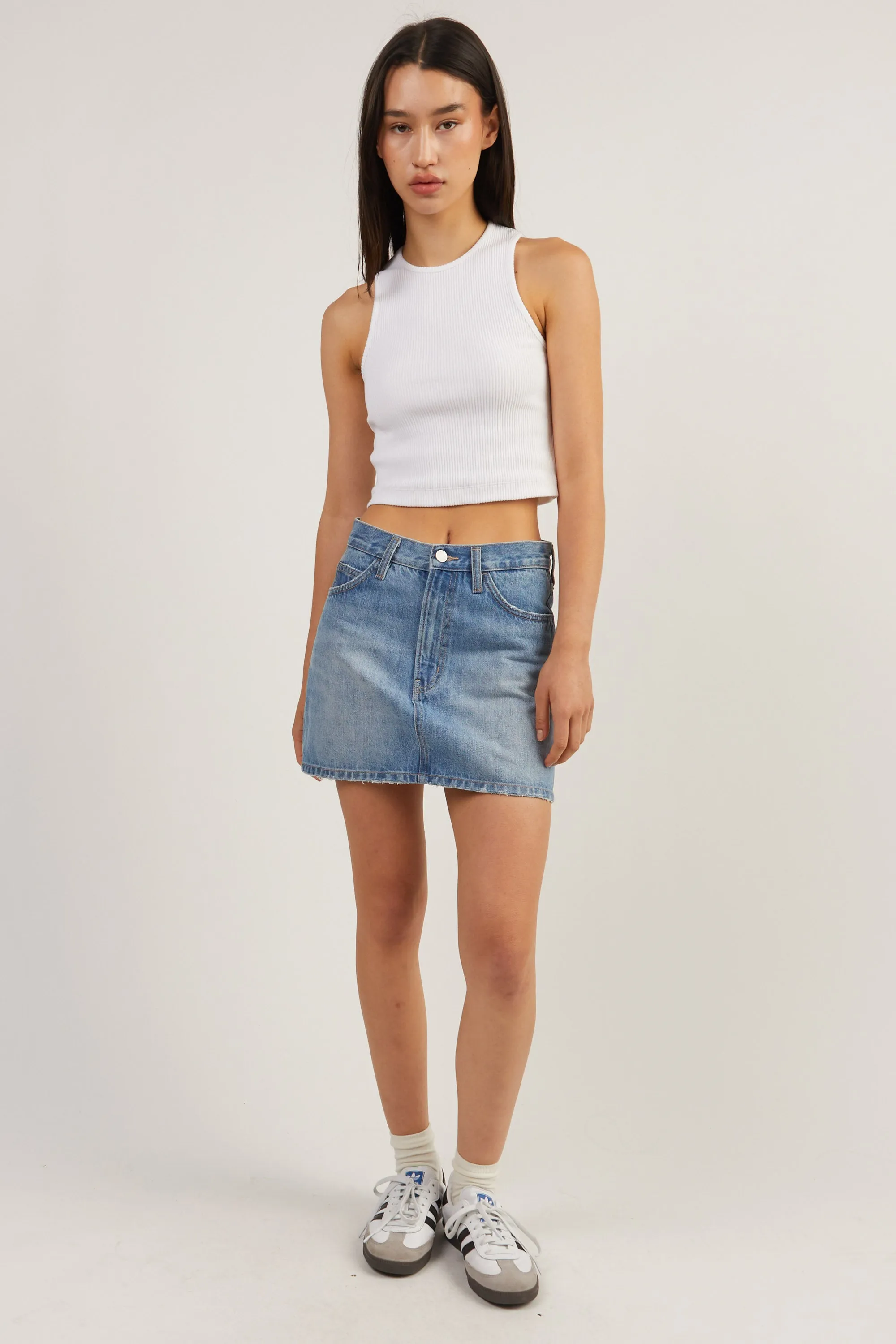 MINI JEAN SKIRT