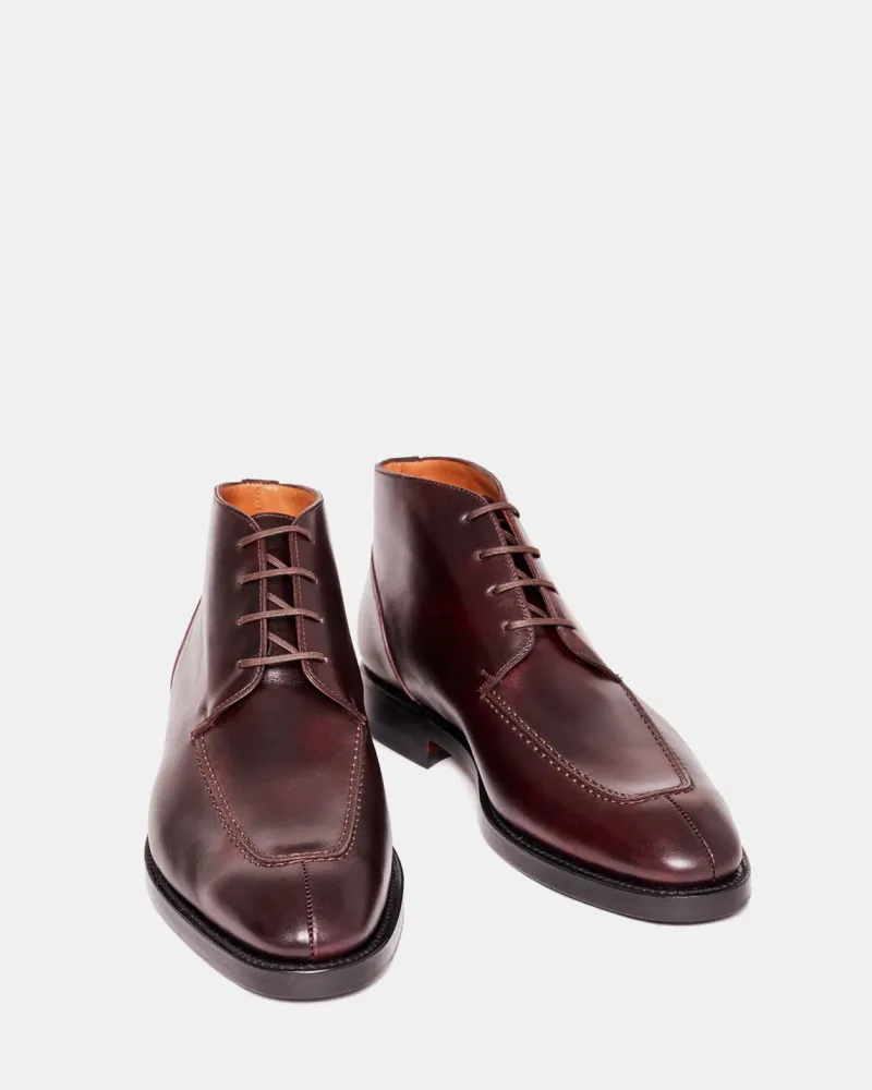 Museum Oxblood Ankle Boot