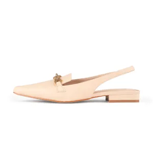 RAID Koral Flat Sandals in Nude