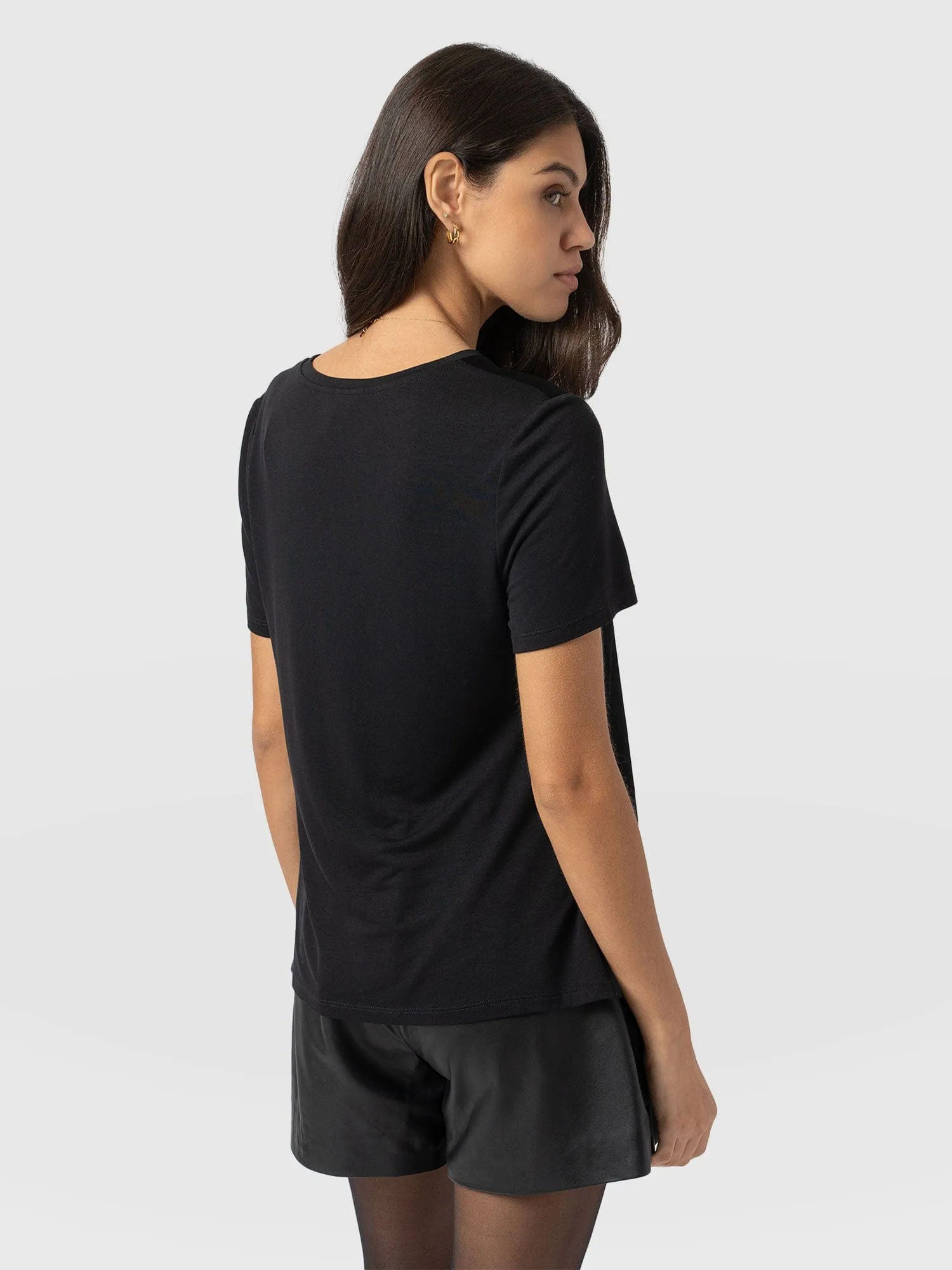 Rayner Contrast Tee - Black