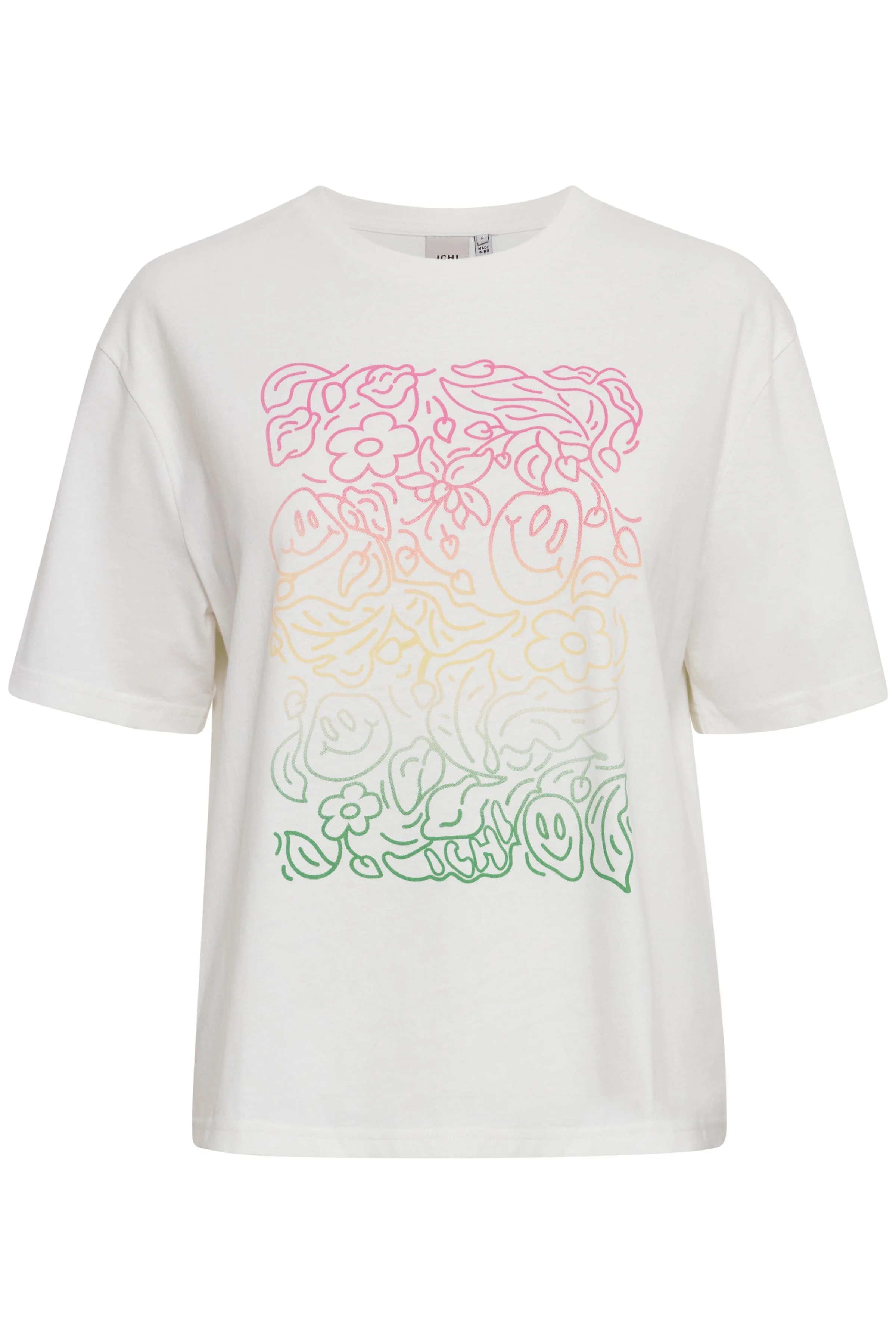 Runela T-shirt in Cloud Dancer White