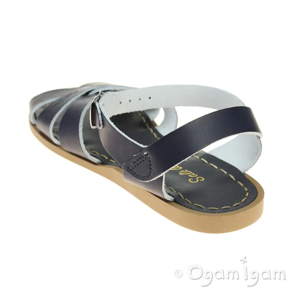 Salt-Water Original Womens Navy Sandal