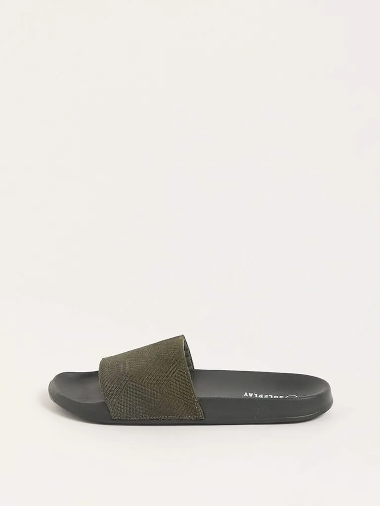 SOLEPLAY Green Flip Flop