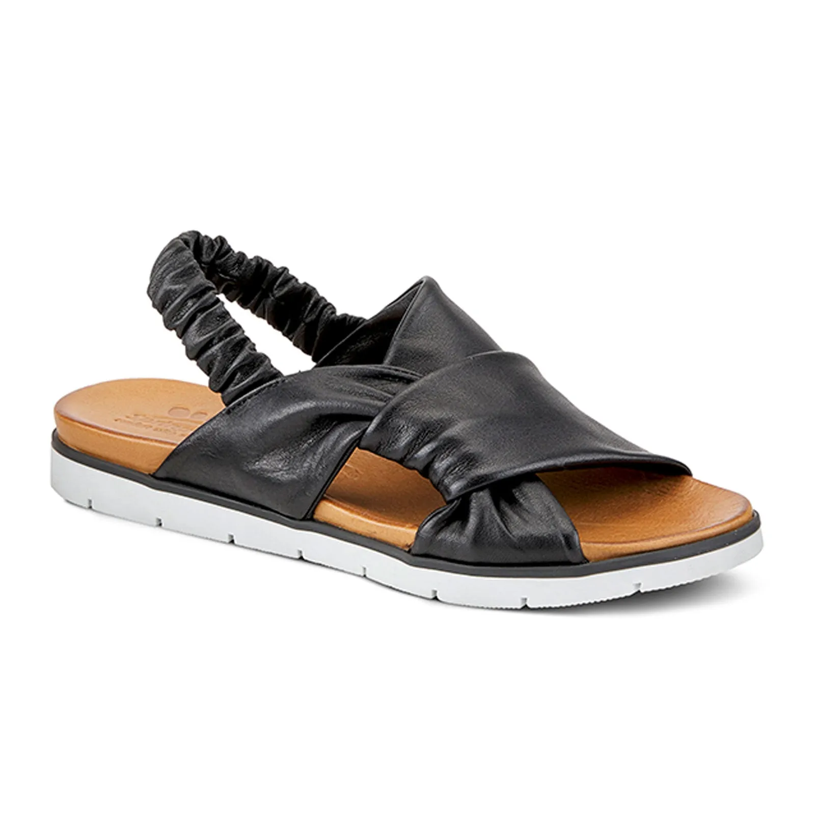 Spring Step Angeline Backstrap Sandal (Women) - Black