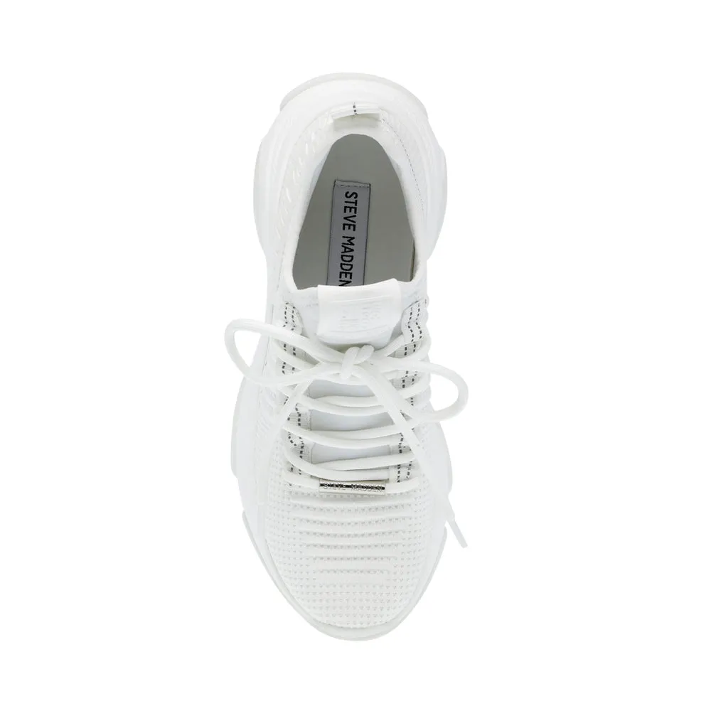 STEVE MADDEN MAC2 SNEAKERS IN WHITE