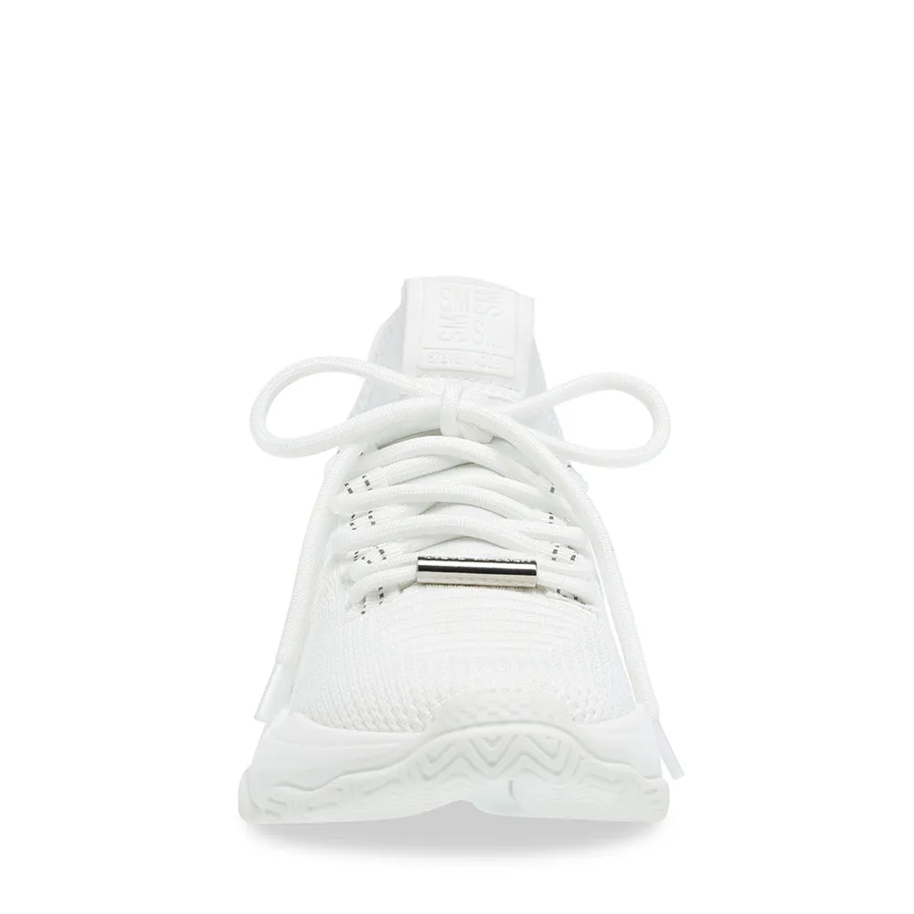 STEVE MADDEN MAC2 SNEAKERS IN WHITE