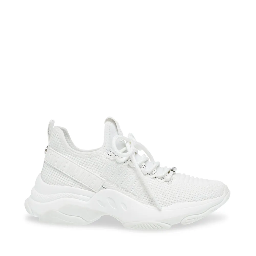 STEVE MADDEN MAC2 SNEAKERS IN WHITE