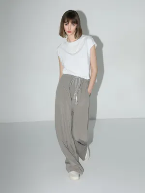 Straight Leg Drawstring  Casual Lounge Pants