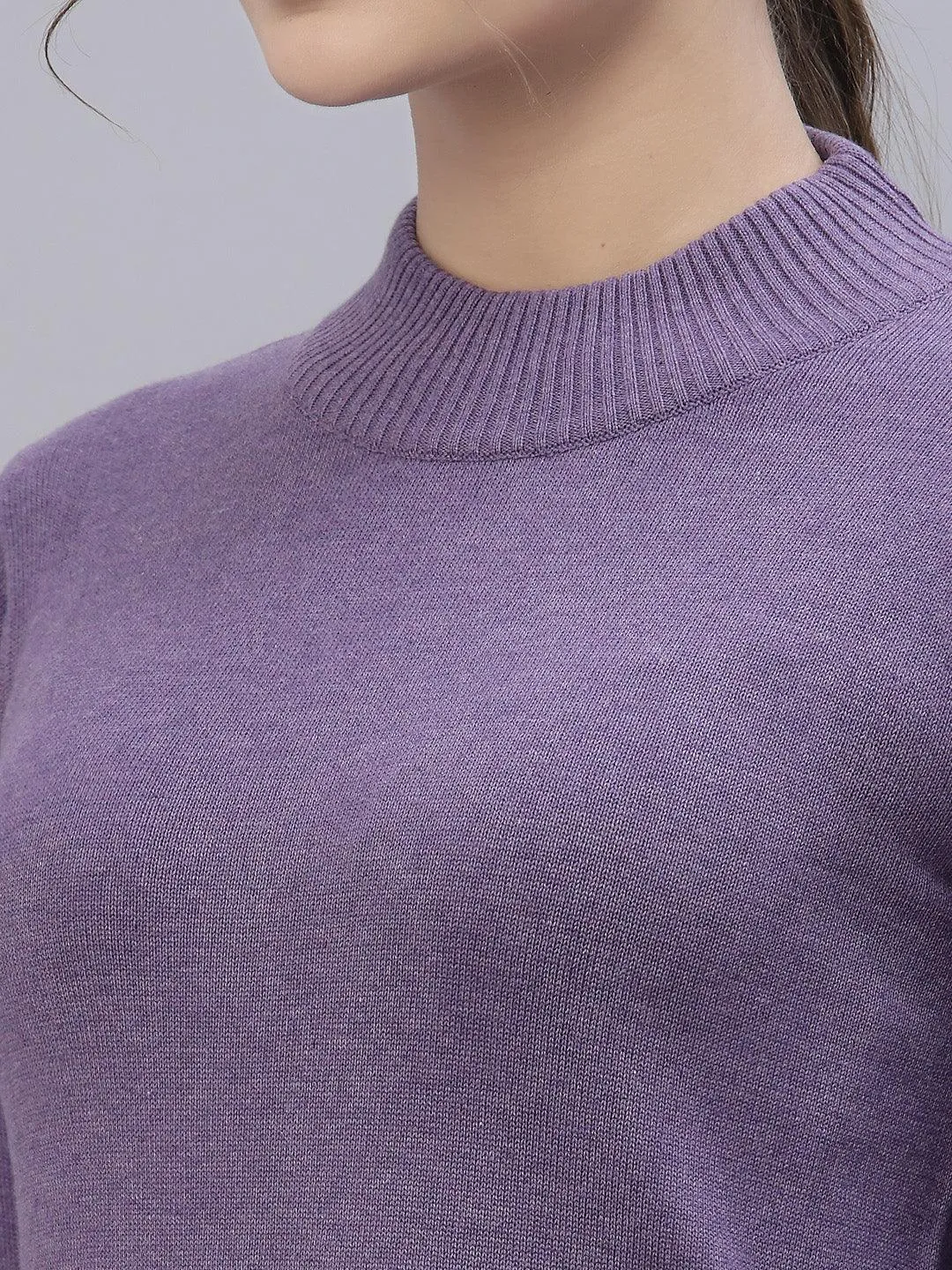 Style Quotient Women Purple Sweatshirt