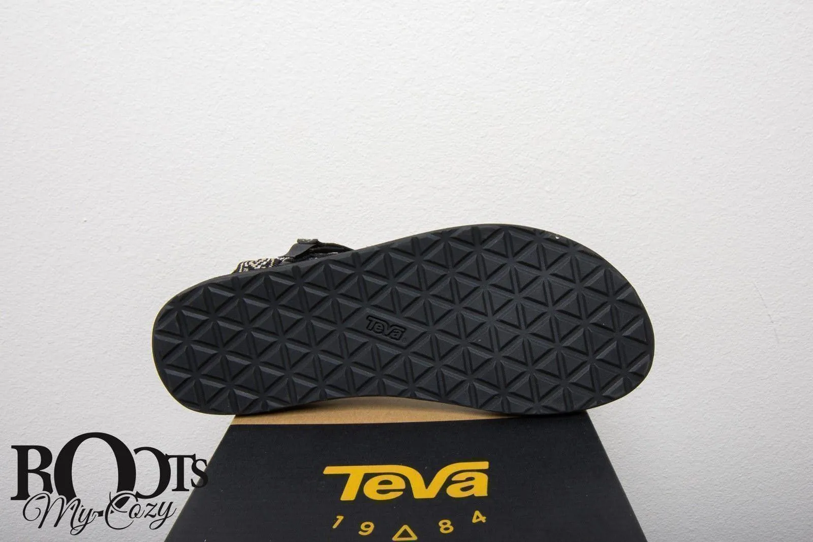 Teva Original Universal Old Lizard Black Sandals