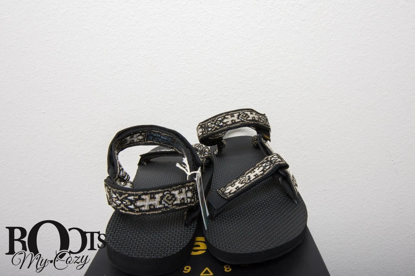 Teva Original Universal Old Lizard Black Sandals