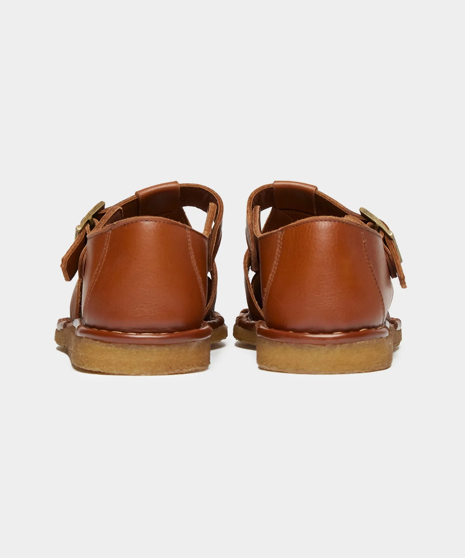 Todd Snyder x Gardenheir Leather Fisherman Sandals