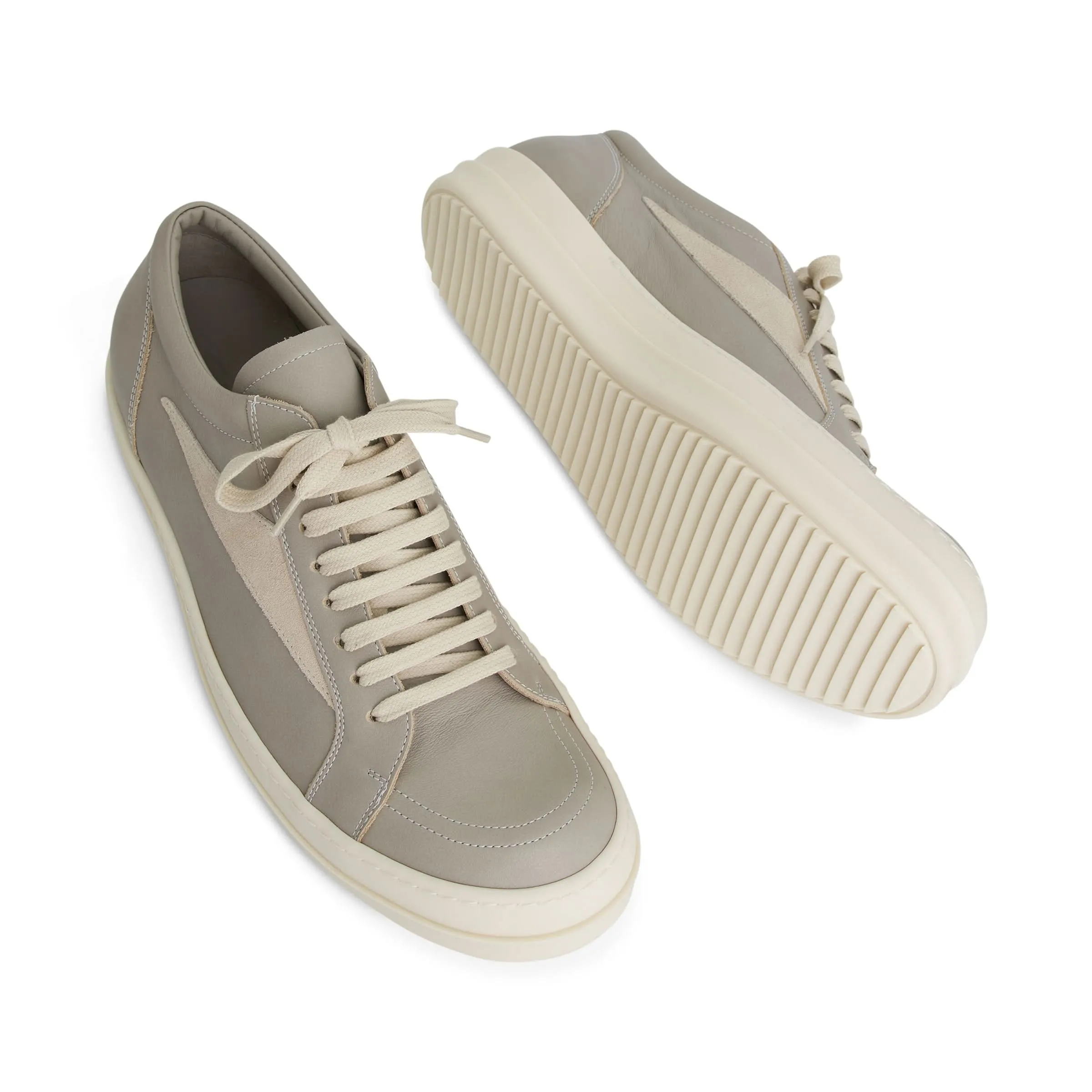 Vintage Leather Sneaker in Pearl/Milk