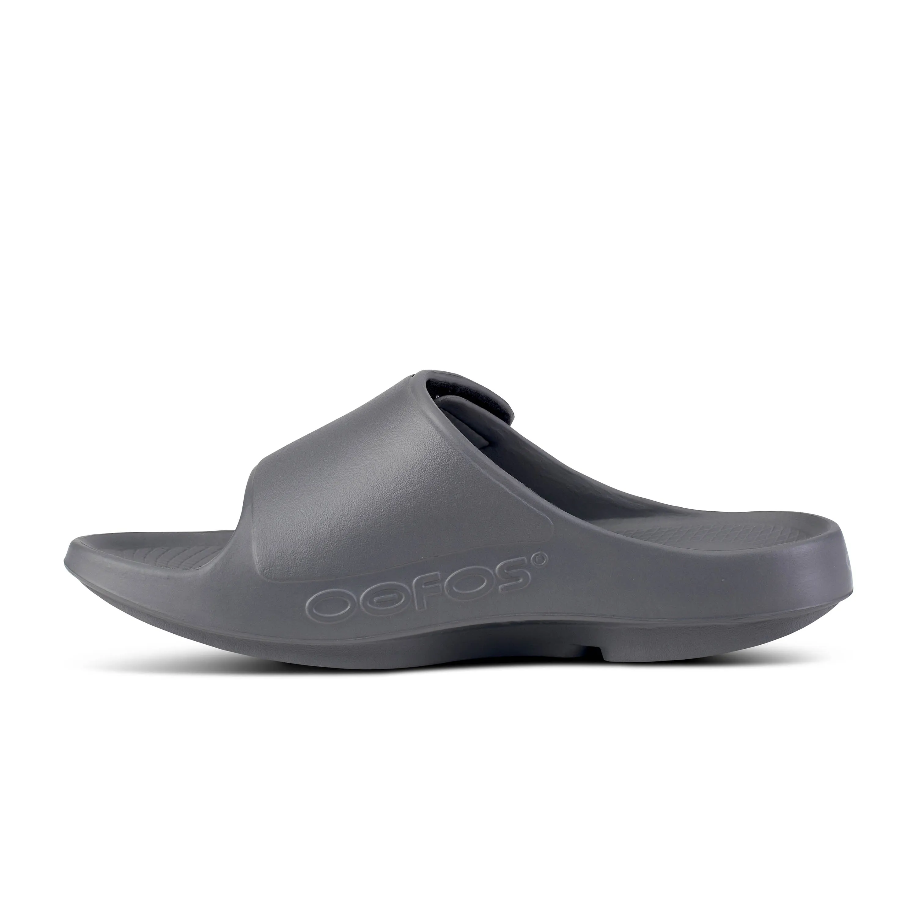 Women's Oofos OOahh Sport Flex Sandal Color: Slate