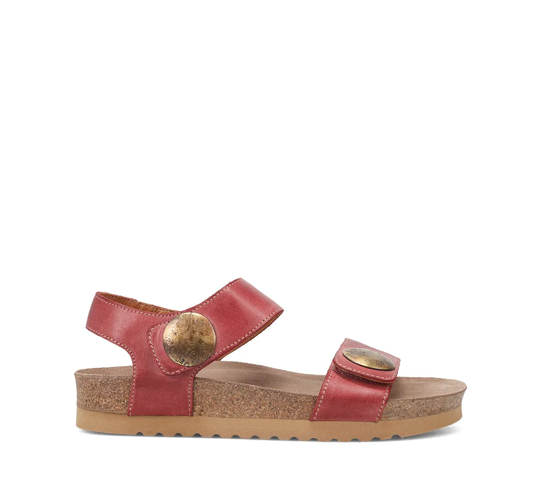 Women's Taos Luckie Color: Warm Red